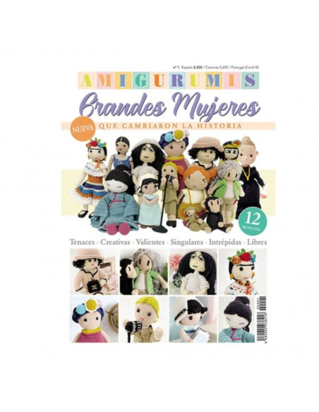 Amigurumi Revista Grandes mujeres de la historia