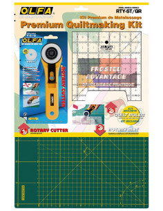 Olfa Kit Alfombrilla de corte + Cúter circular