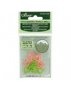 Clover marcadores triangulares de punto