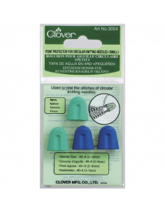 Clover Capuchones Agujas Circulares