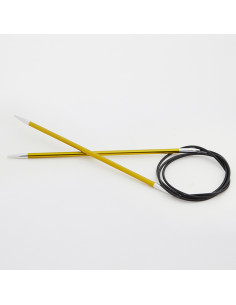 Knit Pro Aguja Circular Fija Zing 80cm 2