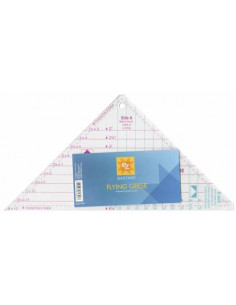 QUILTING Regla para triángulos de ángulo fácil
