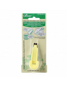 Clover aparatito para hacer cintas al bies con cinta termoadhesiva 12mm