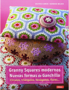 DRAC Granny Squares modernos Nuevas formas de Ganchillo