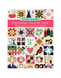 DRAC Espléndido Sampler Quilt 100 Espectaculares Bloques de Patchwork