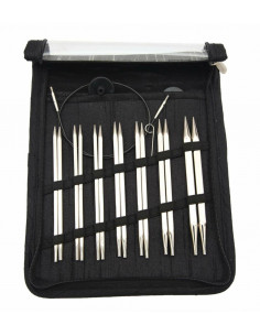 Knit Pro Nova Cubics Juego de Agujas Intercambiables de Lujo