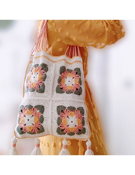 CasaSol Kit Teje Conmigo Bolso Gran Vía ganchillo by @susiseenredaoficial