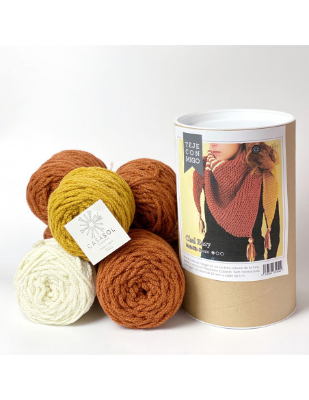 CasaSol Kit Teje Conmigo Chal Easy