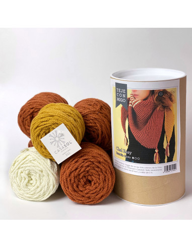 CasaSol Kit Teje Conmigo Chal Easy