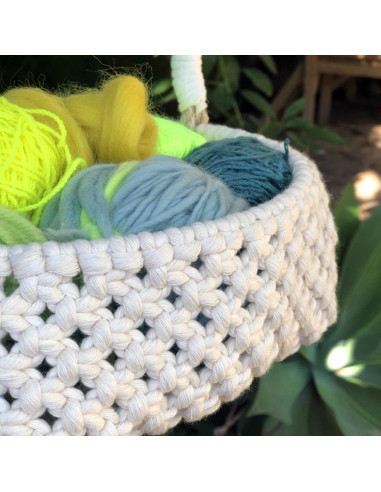 Kit Cestos Colgantes Macramé by @Weavingrules