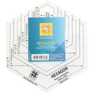 QUILTING Regla para hexágonos